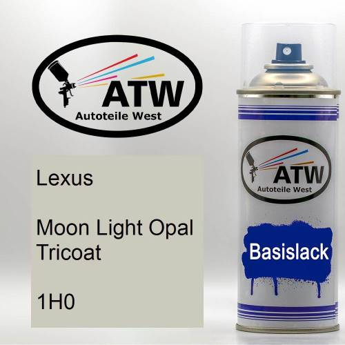 Lexus, Moon Light Opal Tricoat, 1H0: 400ml Sprühdose, von ATW Autoteile West.